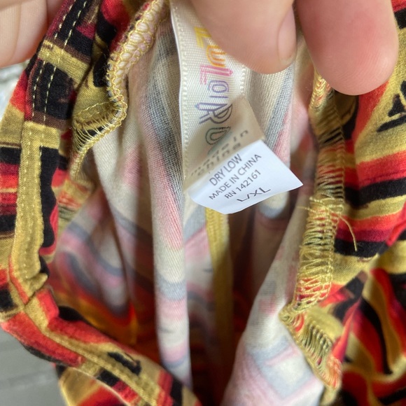 LuLaRoe Kids L/XL Leggings - Picture 2 of 5